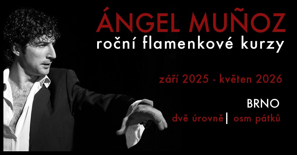 Angel Muñoz - roční kurzy v Brně!