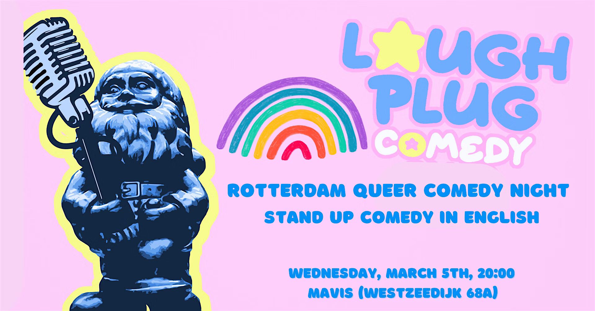 Queers, Femmes & Friends: Queer-Friendly Comedy Night in Rotterdam
