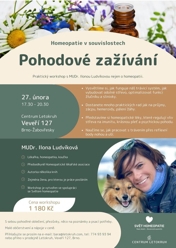 Pohodové zažívání - s MUDr. Ilonou Ludvíkovou