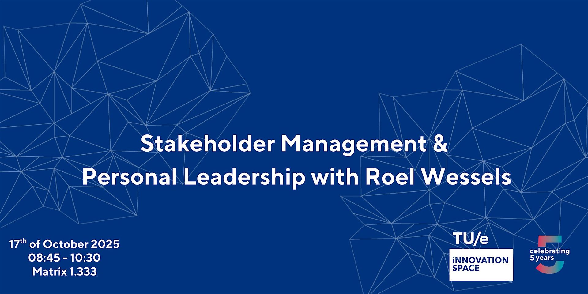 Stakeholder Management & Personal Leadership
