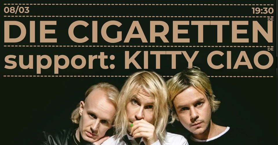 Die Cigaretten (DE) // Kitty Ciao (DE) // klub Varšava