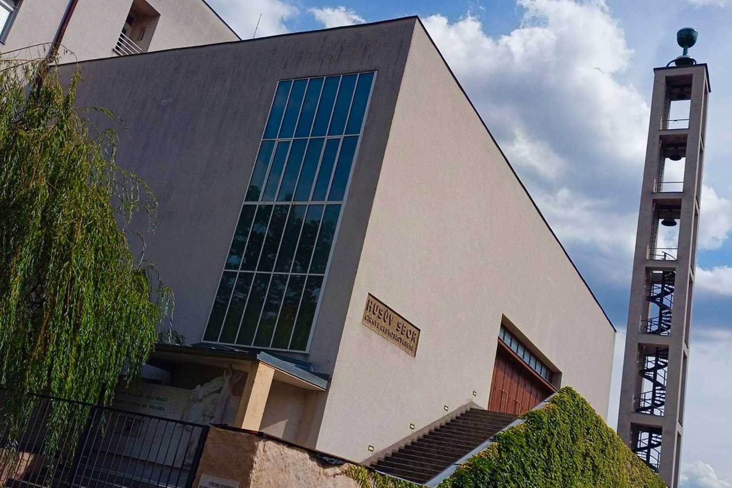 Husův sbor na Vinohradech a okolí