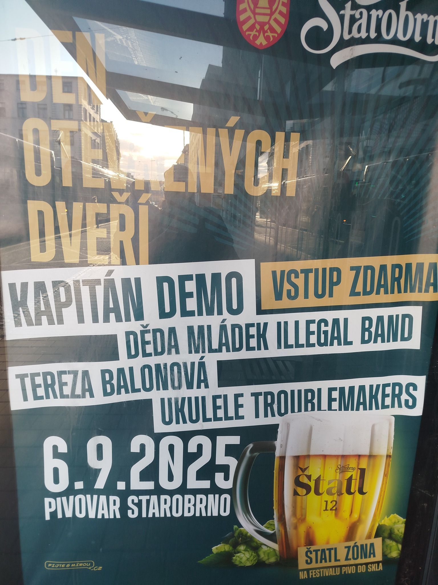 Starobrno a volný vstup do pivecu