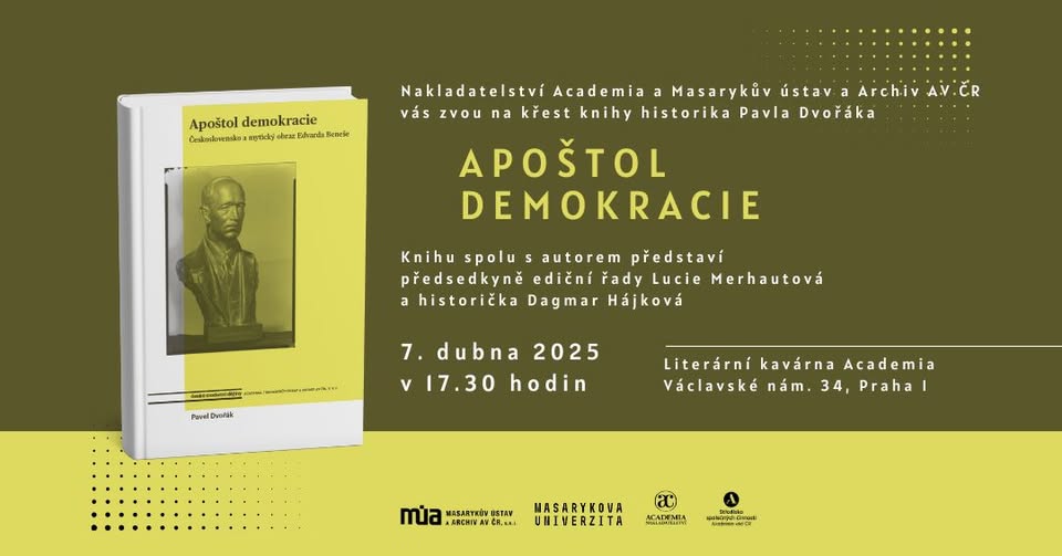 Křest knihy Apoštol demokracie