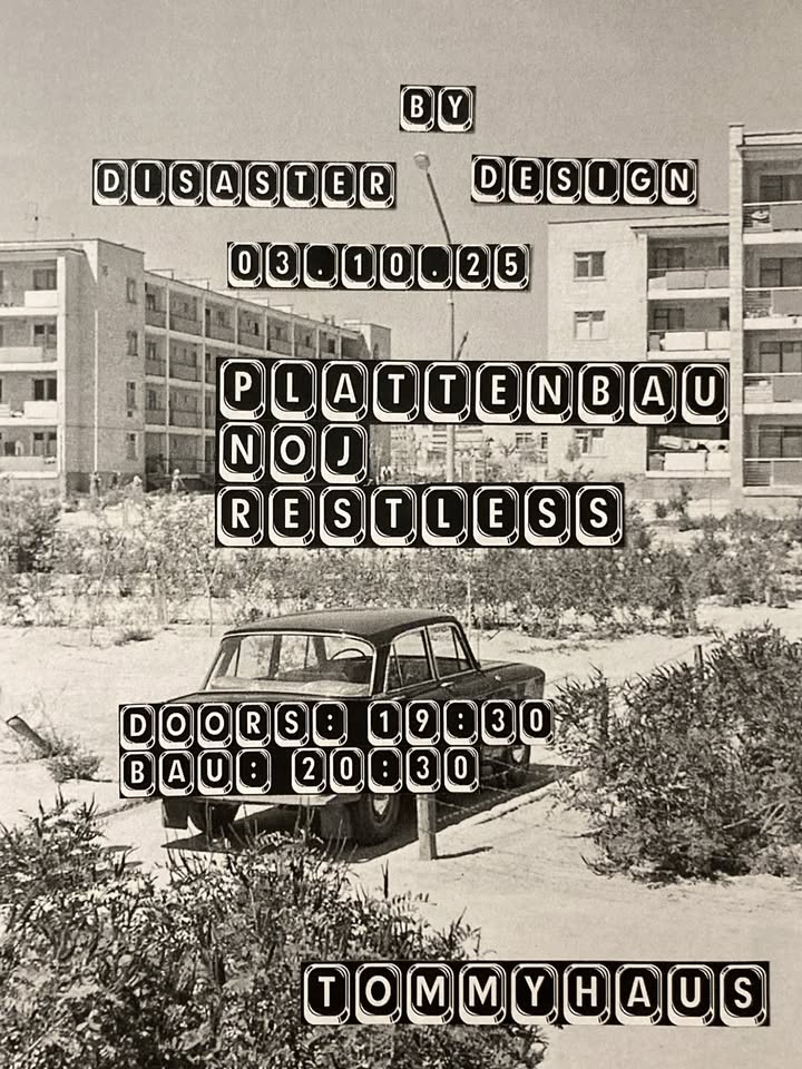 PLATTENBAU # NOJ # RESTLESS