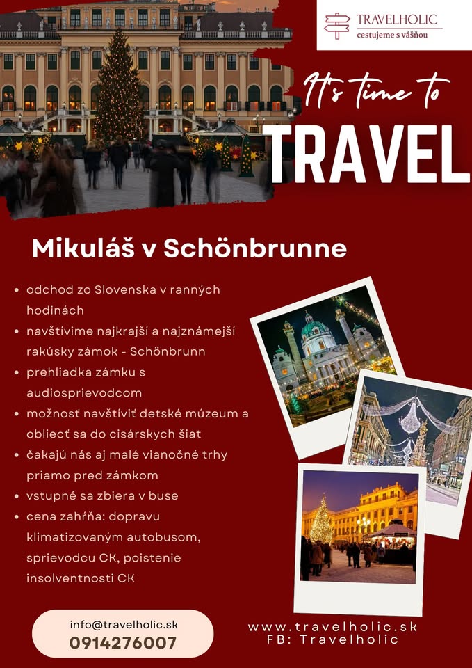 Mikuláš v Schönbrunne