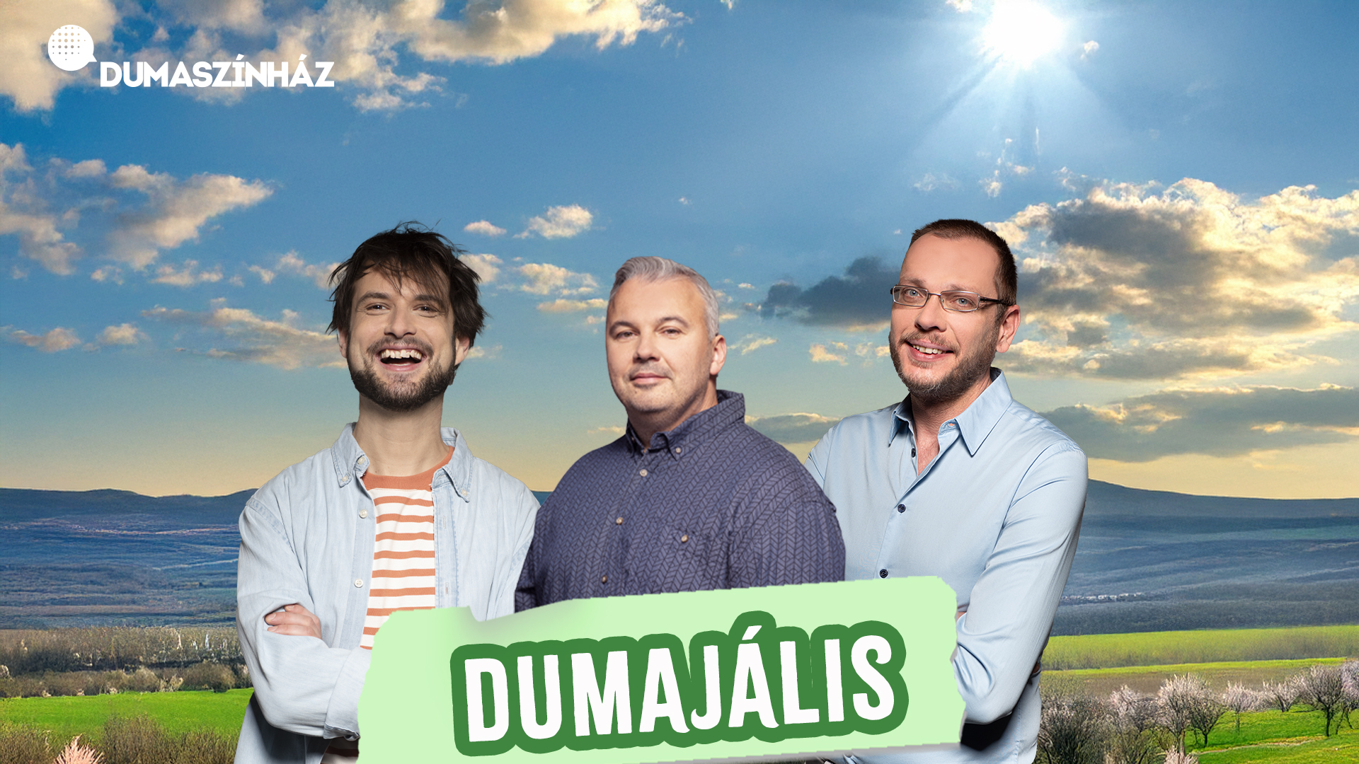 Kőhalmi Zoltán, Dombóvári István és Hajdú Balázs estje Parádsasváron!
