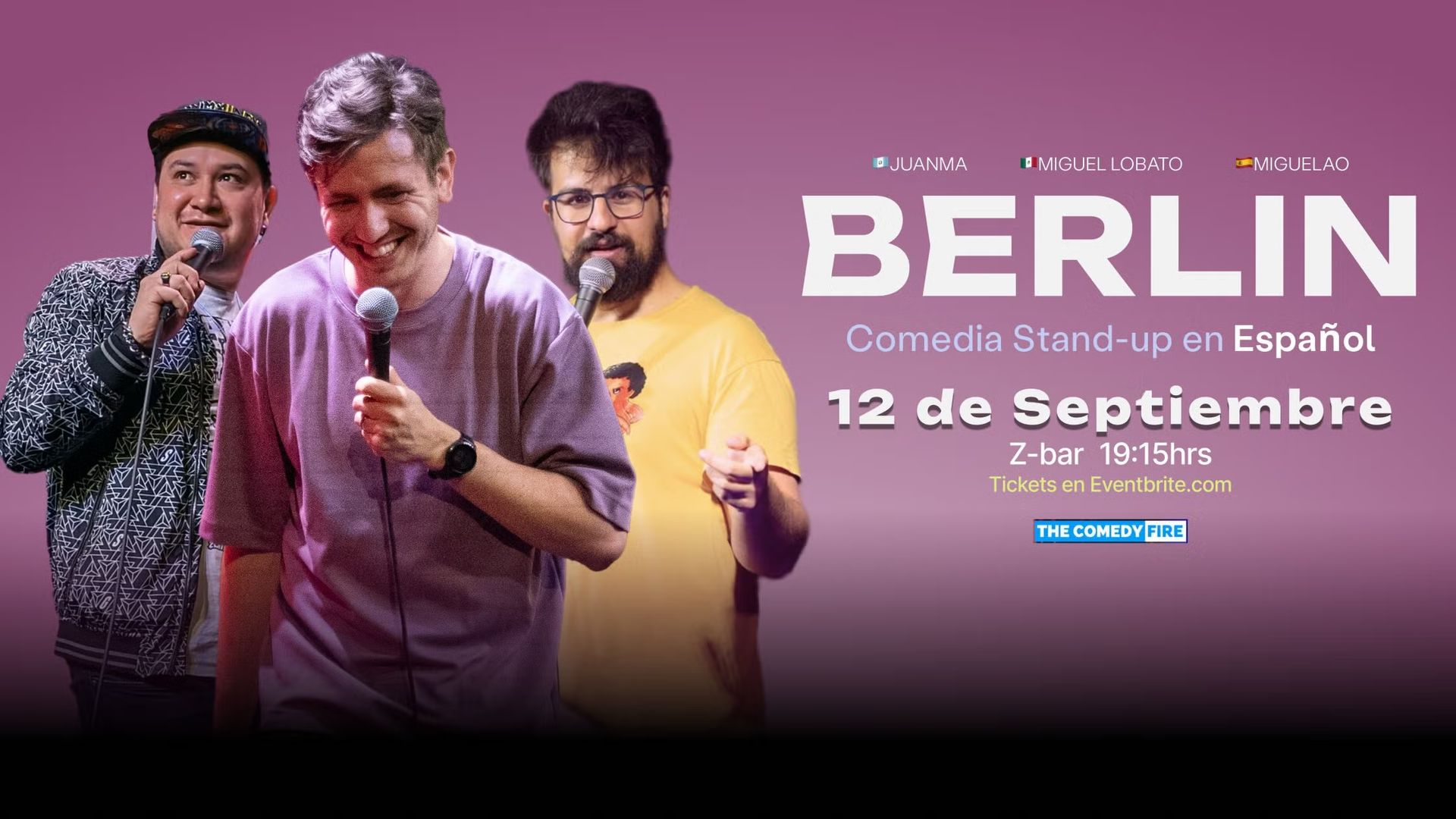 Berlín en Español | Stand-up del bueno, presenta: Especial de Miguel Lobato