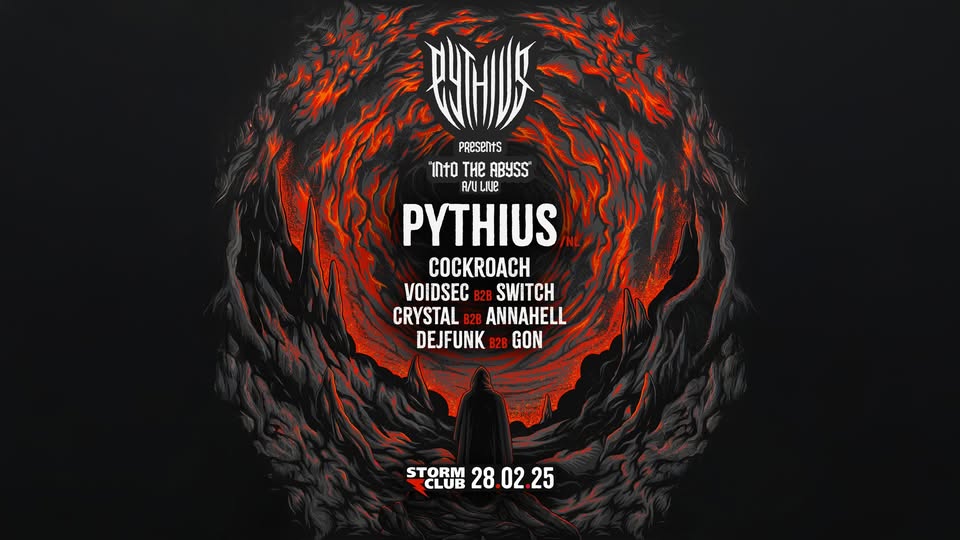 Pythius presents Into The Abyss A/V | 28.2.25 | Storm Club Prague