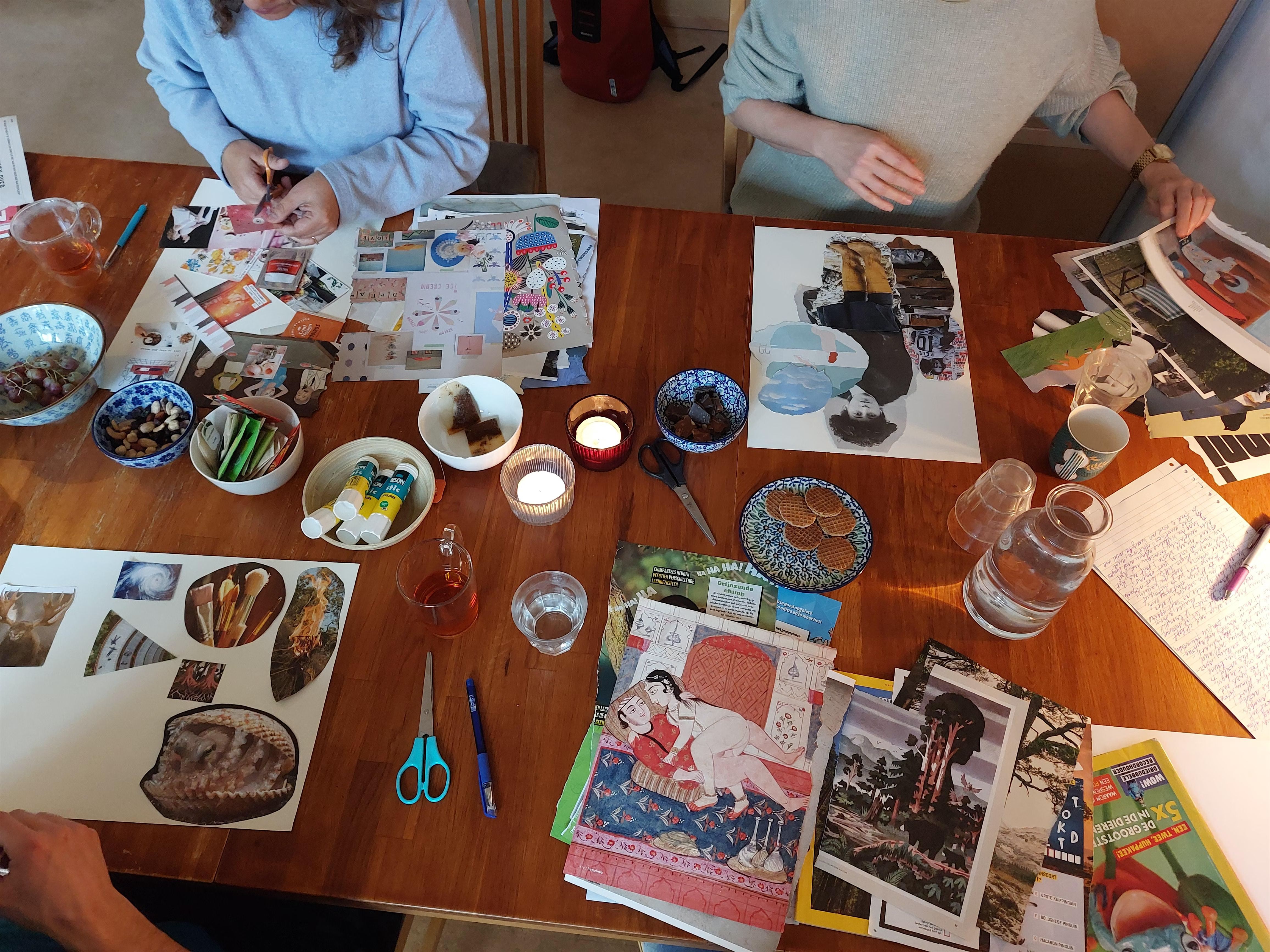 Spring Awakening: A Creative Collage Workshop