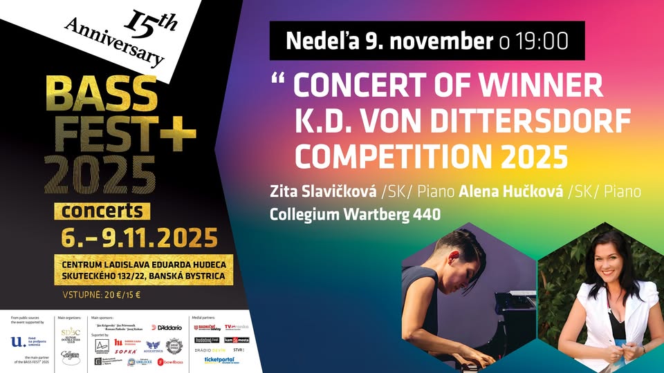 Koncert víťazov prestížnej medzinárodnej kontrabasovej súťaže