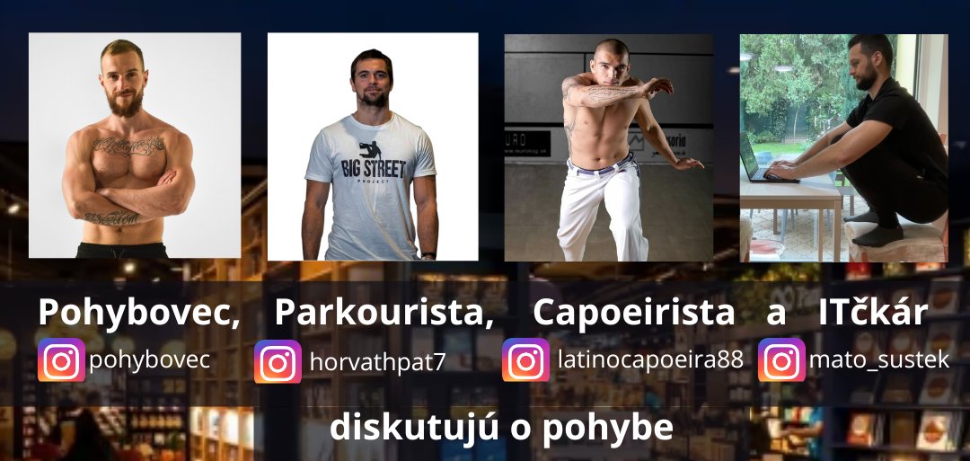 Diskusia o pohybe & krst knihy Hybaj!