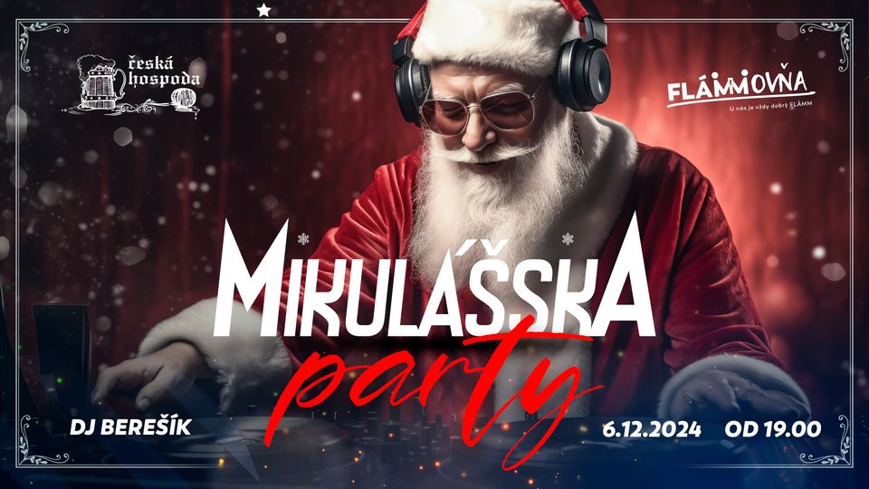 MIKULÁŠSKA PARTY v Českej hospode 6-12-2024