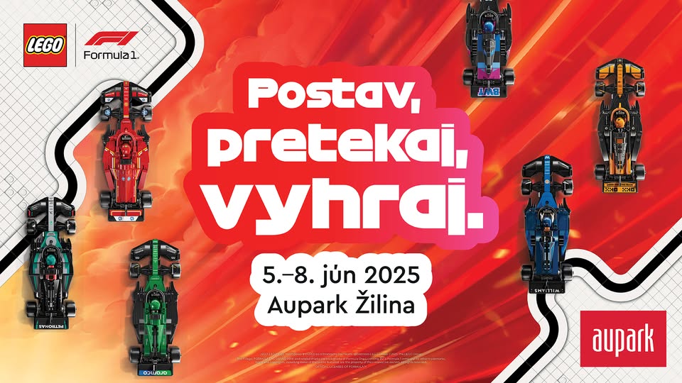 F1 X LEGO 2025: Naštartuj svoju vášeň