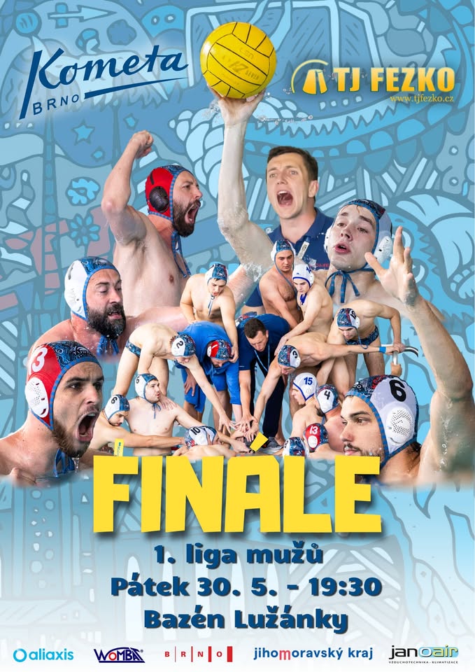 FINÁLE 1. ligy mužů v Brně - Kometa Brno vs AJ Fezko Strakonice