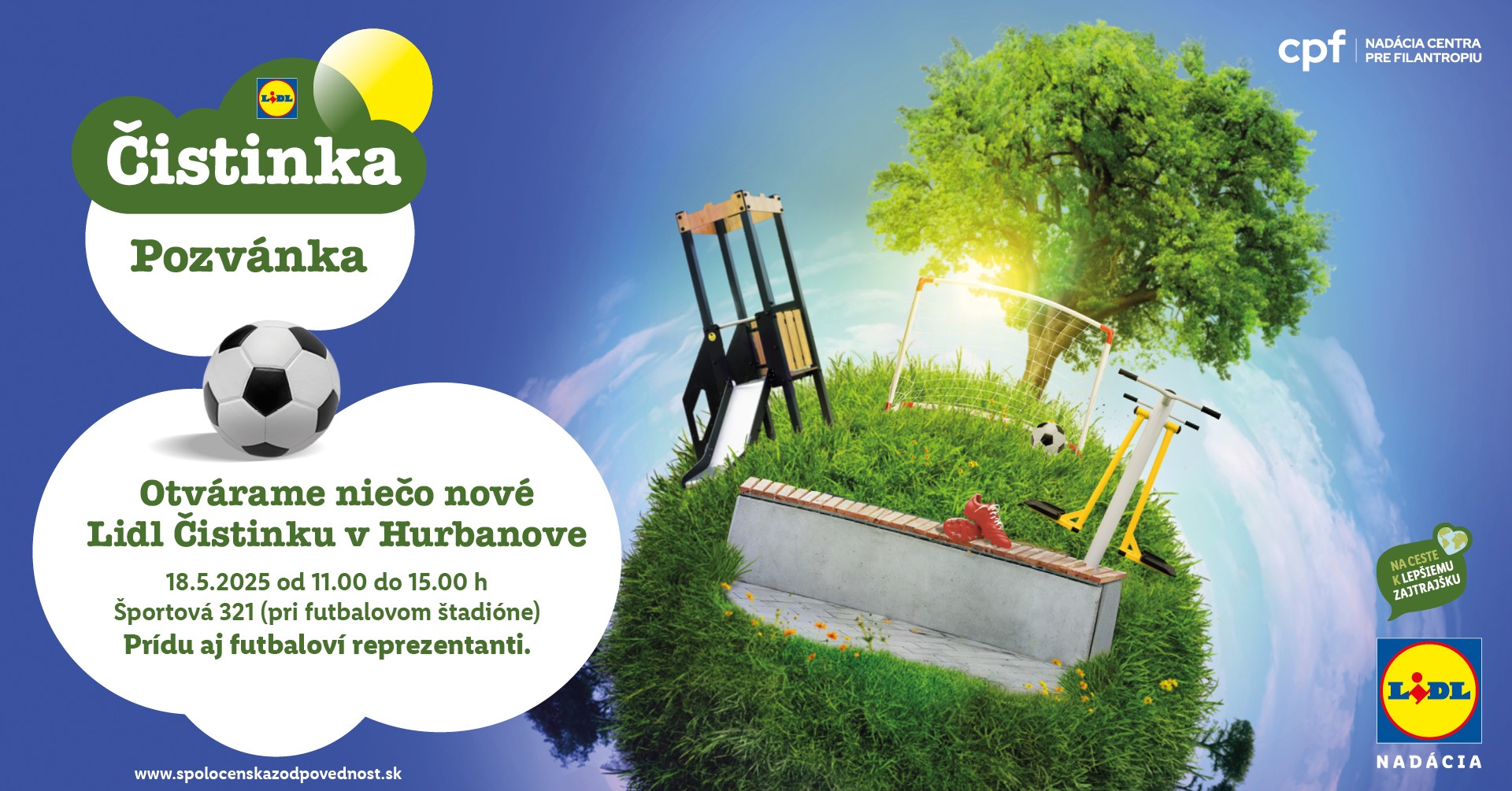 Otvárame park Čistinka v Hurbanove