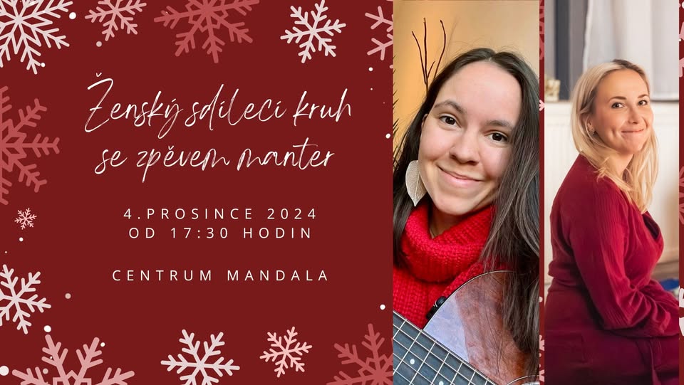 Ženský sdílecí kruh se zpěvem manter od 17:30h. - PLNO