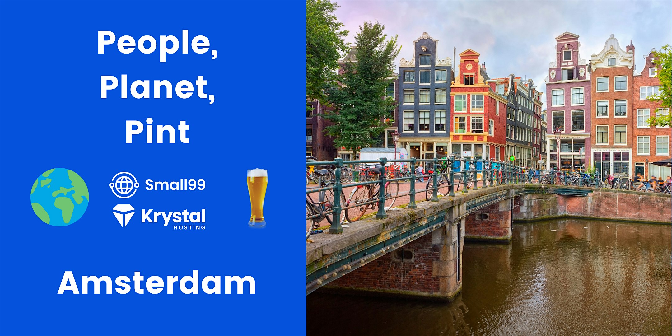 Amsterdam - Small99's People, Planet, Pint™: Sustainability Meetup