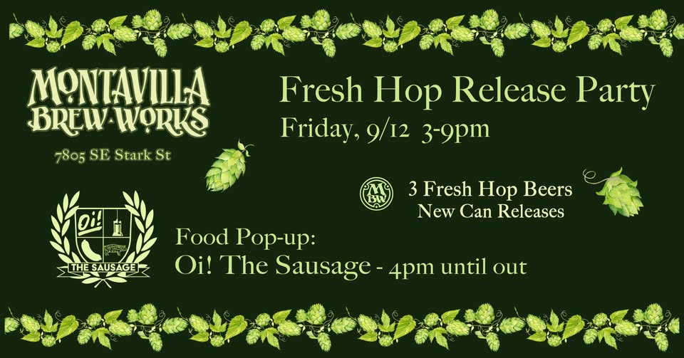 FRESH HOP RELEASE PARTY!
