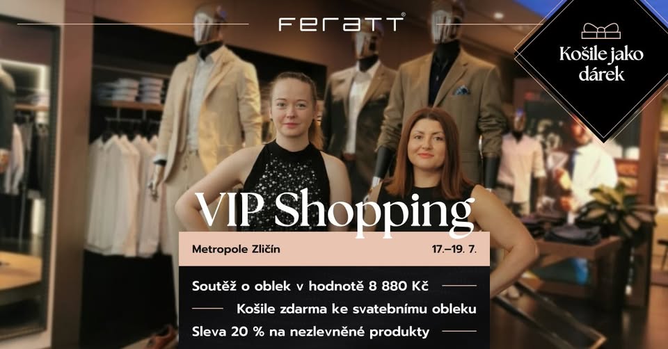 🎉 VIP Shopping on Zličín 🎉