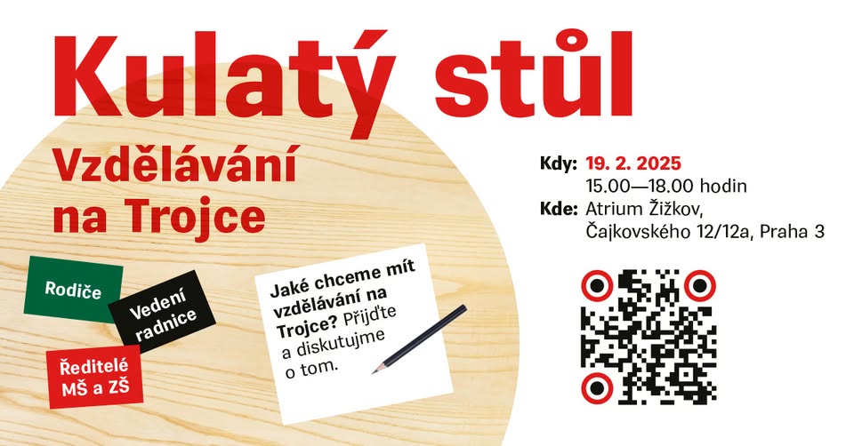 Kulatý stůl: Vzdělávání na Trojce