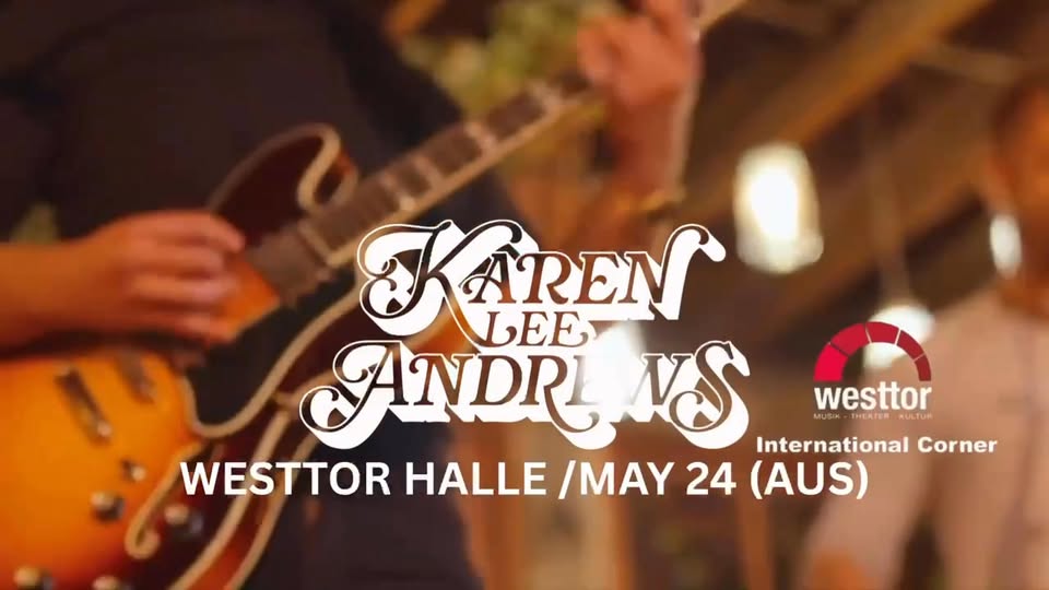 KAREN LEE ANDREWS - Blues'n Soul aus Australien