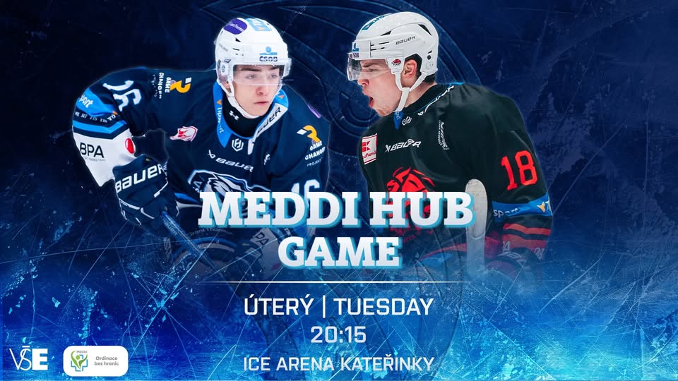 MEDDI HUB GAME | VŠE Falcons Prague vs. Riders Pardubice