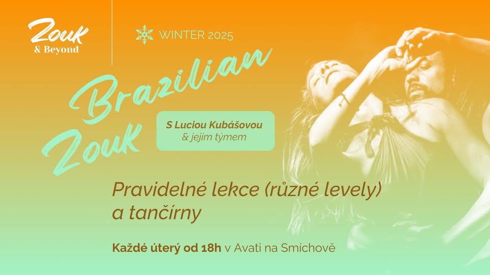 💃 BRAZILSKÝ ZOUK - Pravidelné lekce a tančírny🕺
