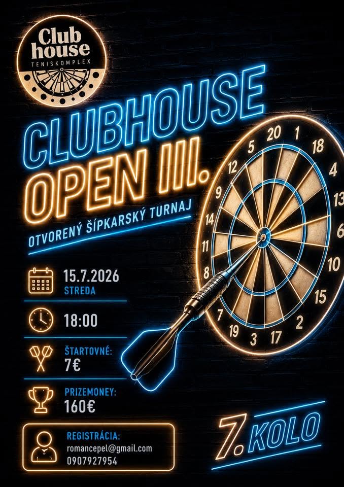 CLUBHOUSE OPEN III. 7.kolo