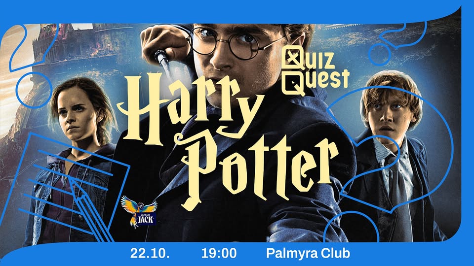 Kvíz Harry Potter - 22.10. 2025