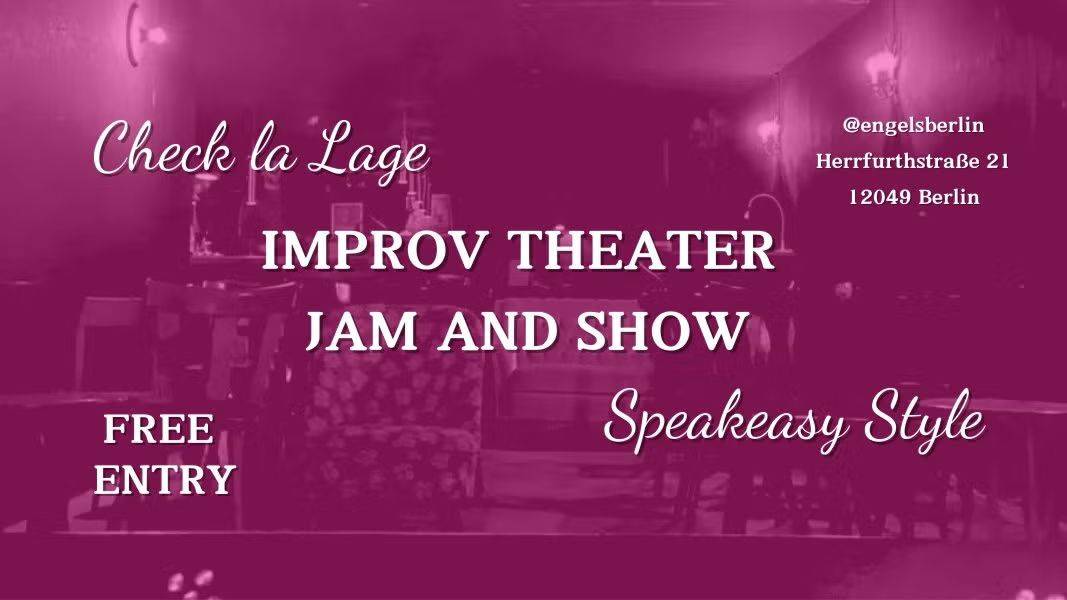 Improv Comedy Jam & Show: Check La Lage