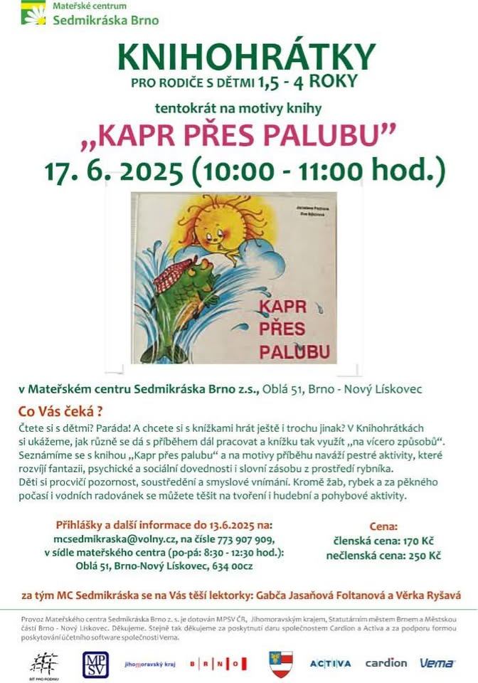 Knihohrátky - Kapr přes palubu