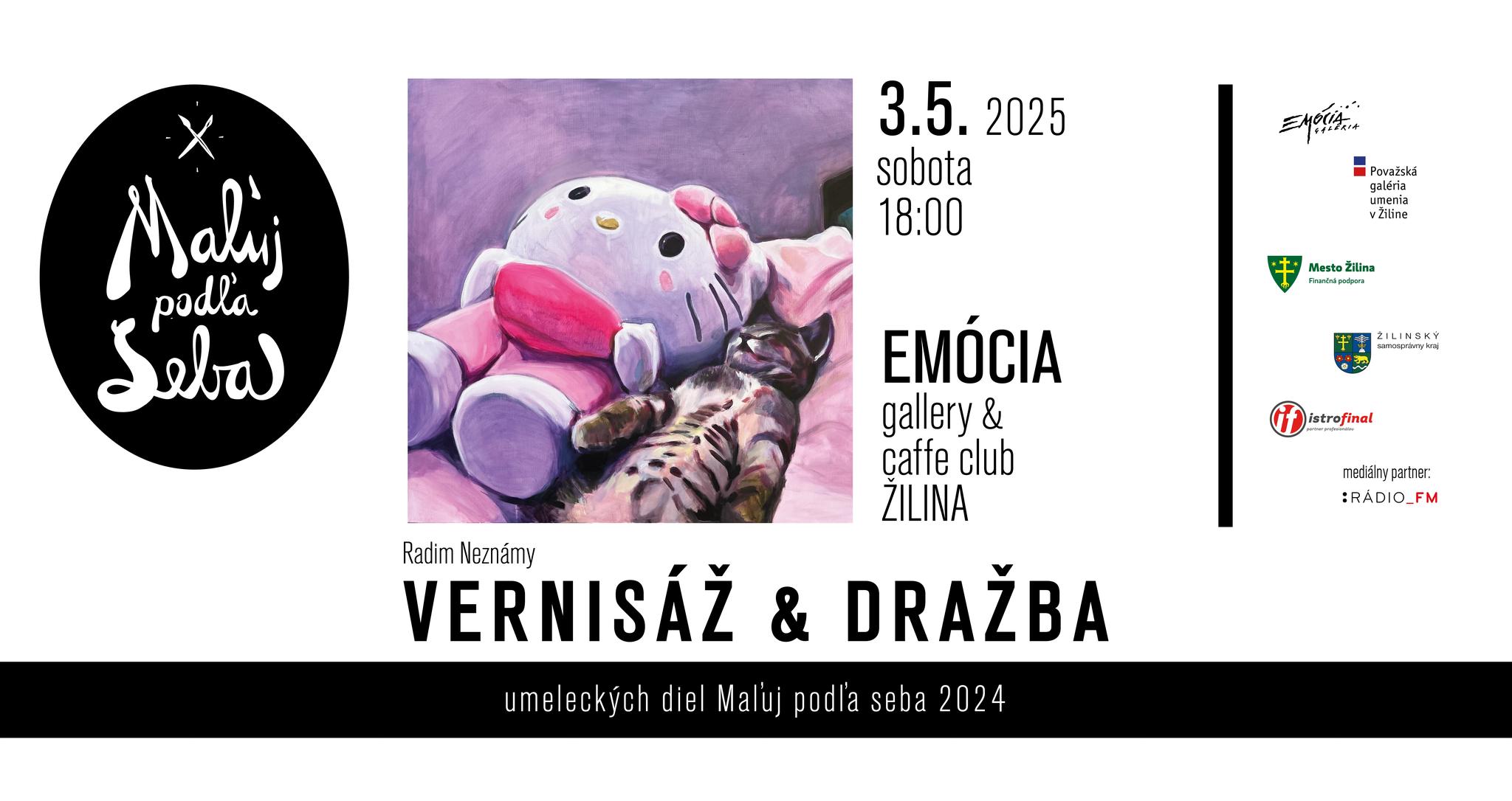 Maľuj Podľa Seba ~ Vernisáž ~ Dražba