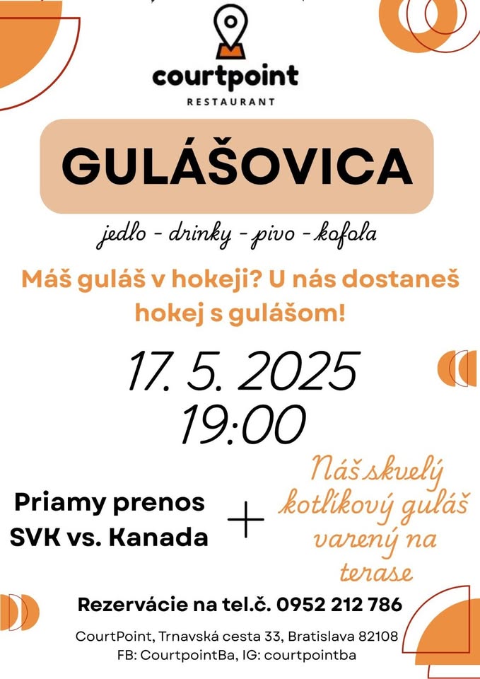 Gulášovica v Courtpoint - Slovensko vs. Kanada