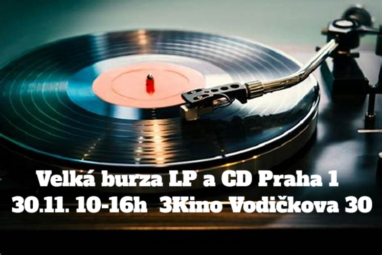 Velká burza LP a CD - Praha 1, Vodičkova 30, 3Kino