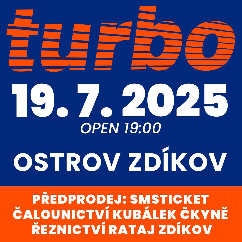 Turbo ve Zdíkově na Ostrově - 19.7.2025