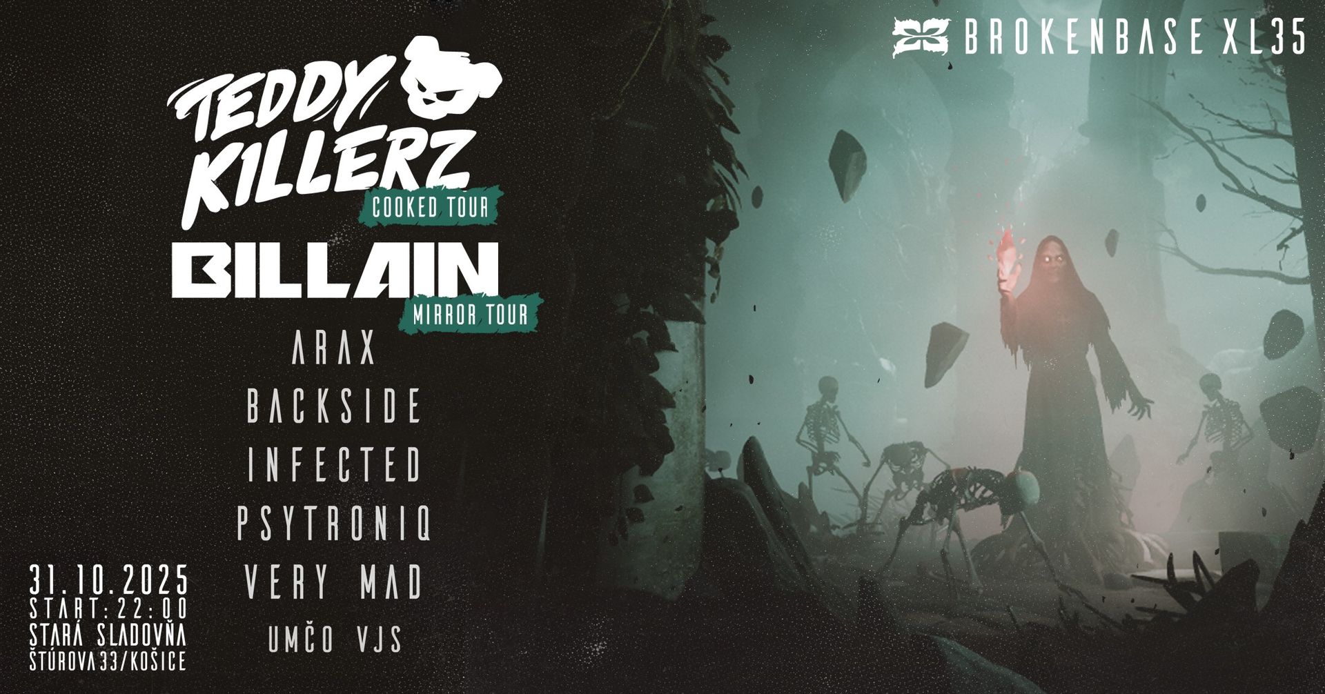 BrokenBase XL35 Halloween edition w/TeddyKillerz/Billain