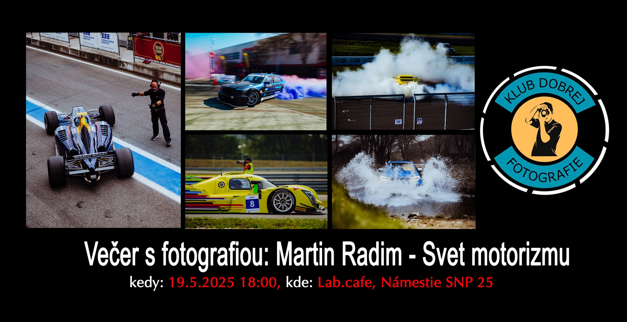 📸 Večer s fotografiou: Martin Radim – Svet motorizmu