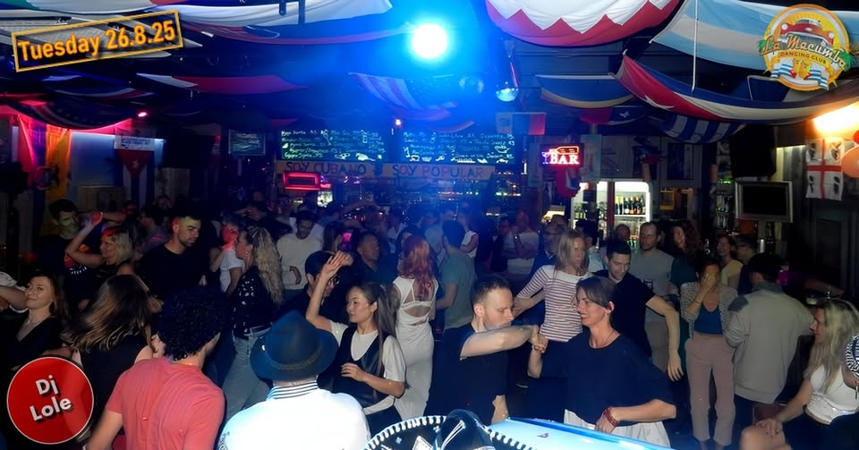 Tuesday´s salsa & bachata party - Fiesta Latina | DJ Lole | Free entry