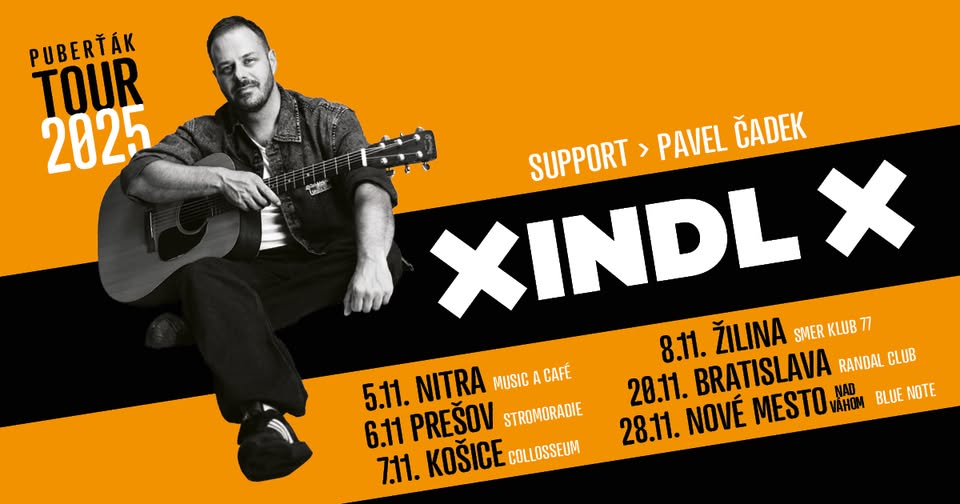 XINDL X - Puberťák Tour 2025