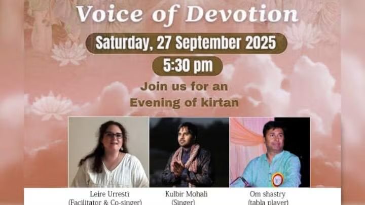 Kirtan / Mantra singing with Live Indian Music