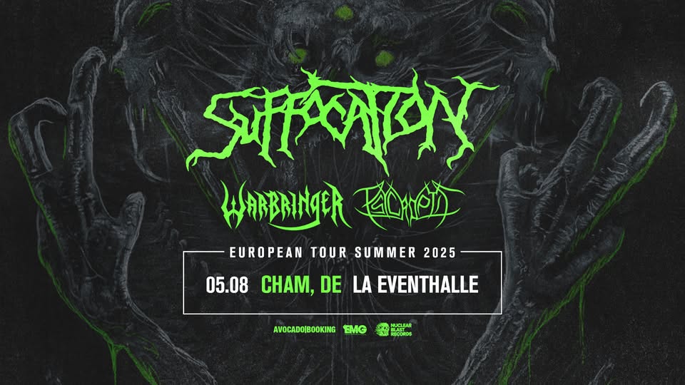 Suffocation / Warbringer / Psycroptic | L.A. Cham