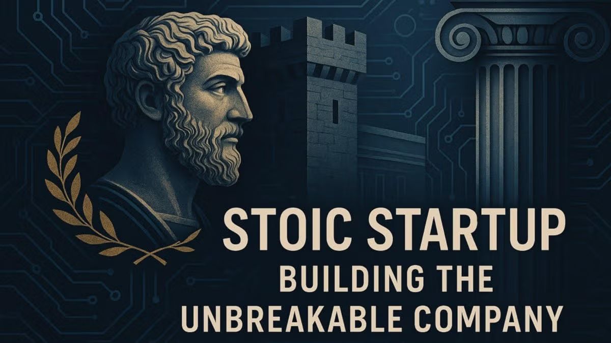 The Stoic Startup: Building Unbreakable Companies from the Inside Out