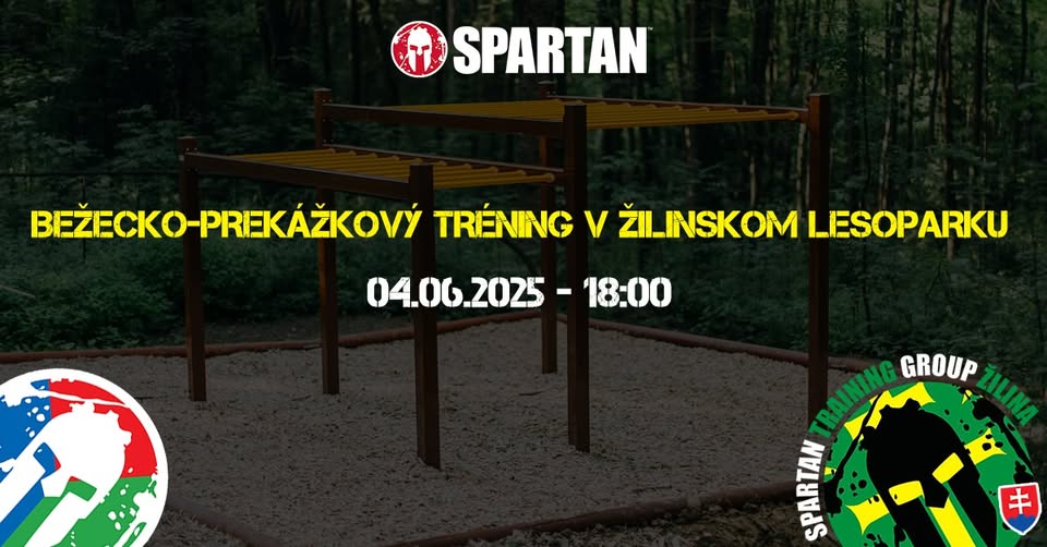 Bežecko-prekážkový tréning v Žilinskom lesoparku