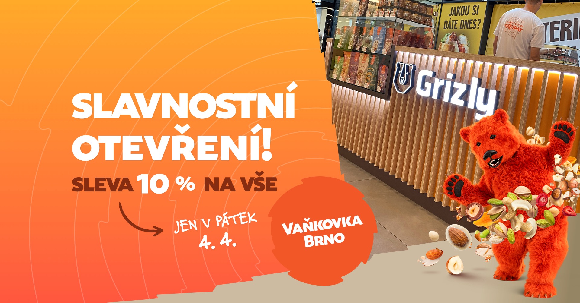 Grand opening kiosku Galerie Vaňkovka Brno