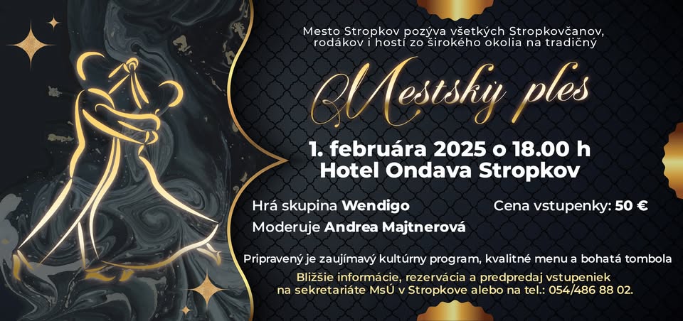 Mestský ples 2025