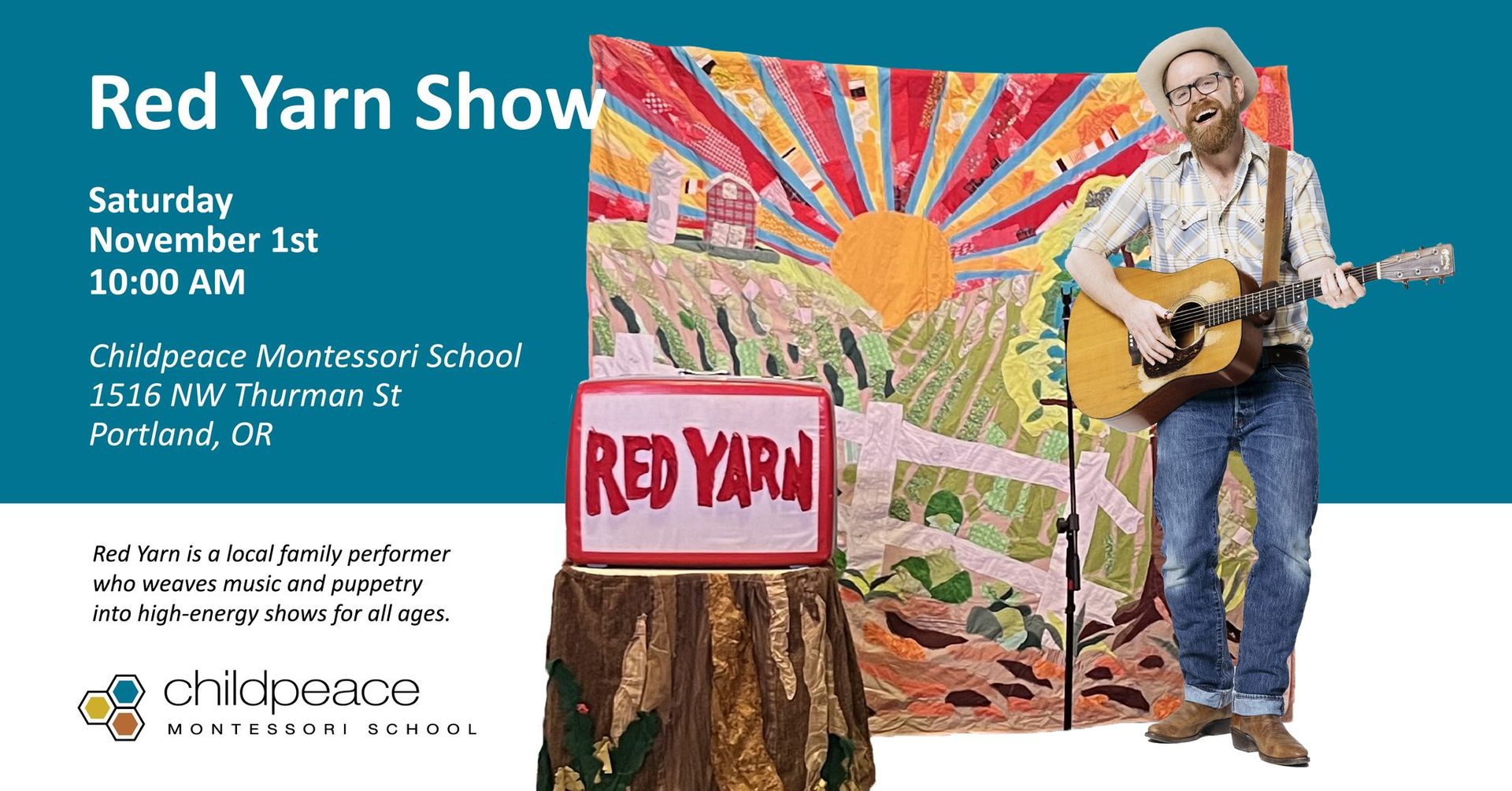 Live Show with Red Yarn