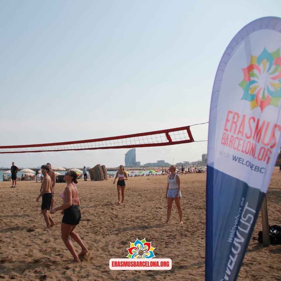 Erasmus Beach Meetup volleyball tournament