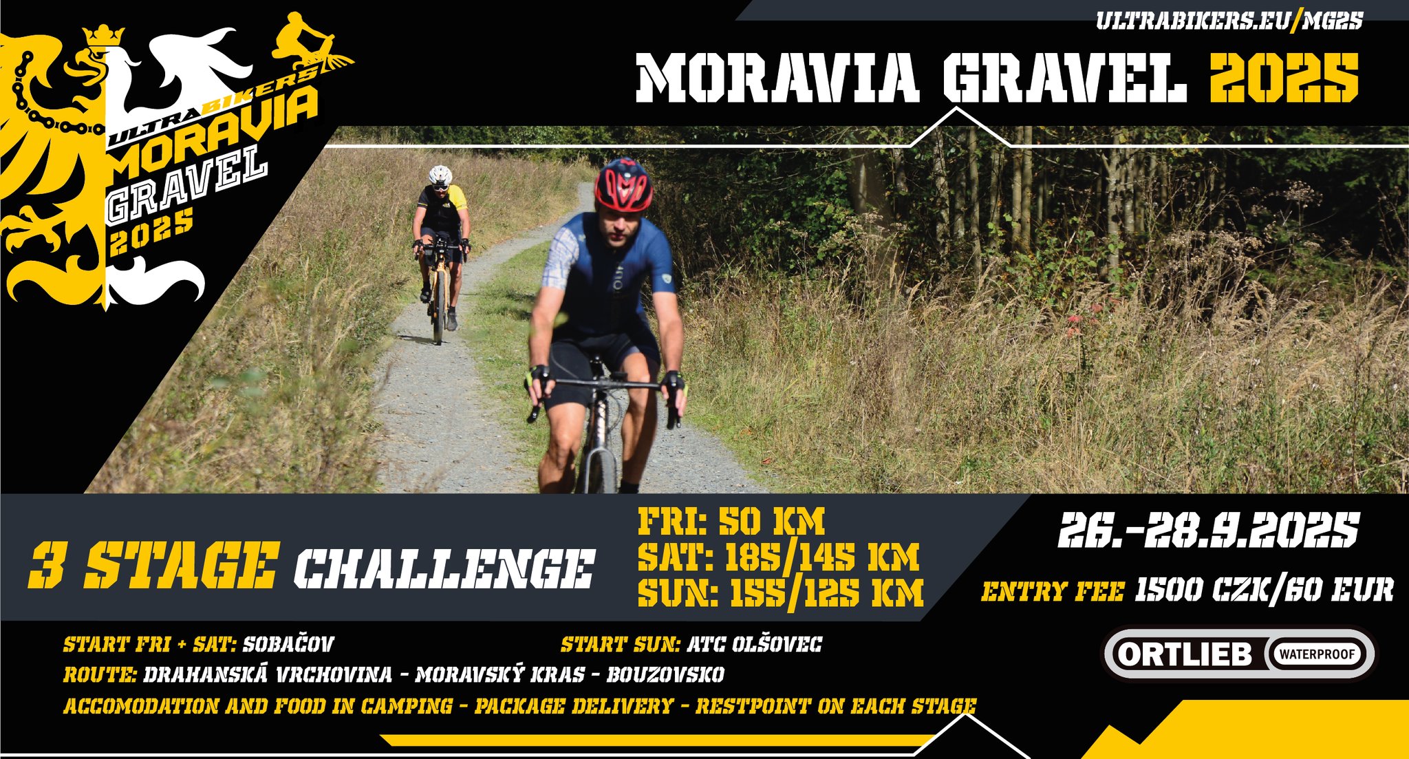 MORAVIA GRAVEL 2025 - 3etapová Výzva Poháru UltraBikers