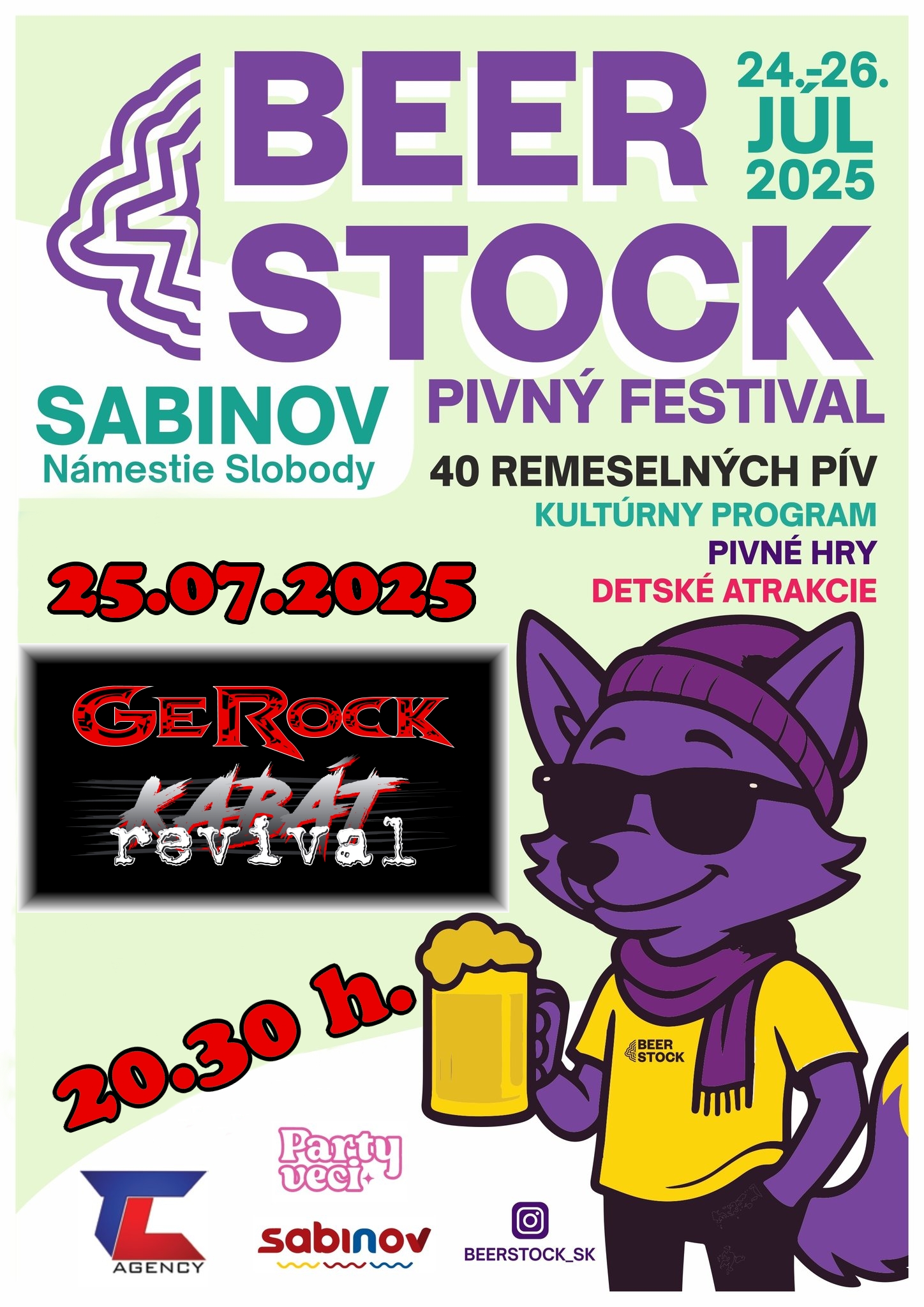 BEER STOCK - Pivný festival, Sabinov